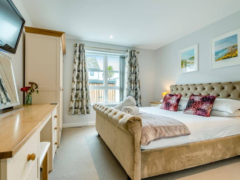 Double bedroom | 50 Degrees West, Holywell Bay, near Perranporth