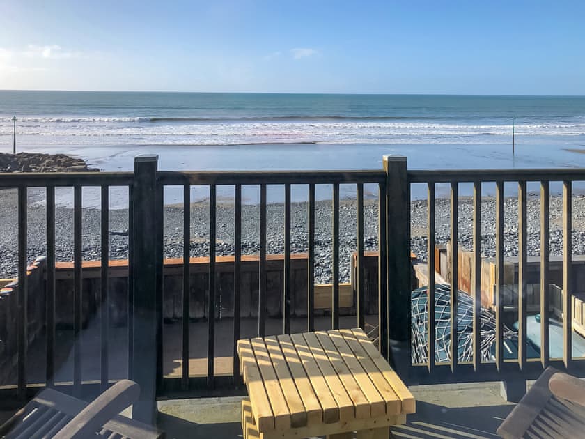 Balcony | Ystwyth House, Borth, near Aberystwyth
