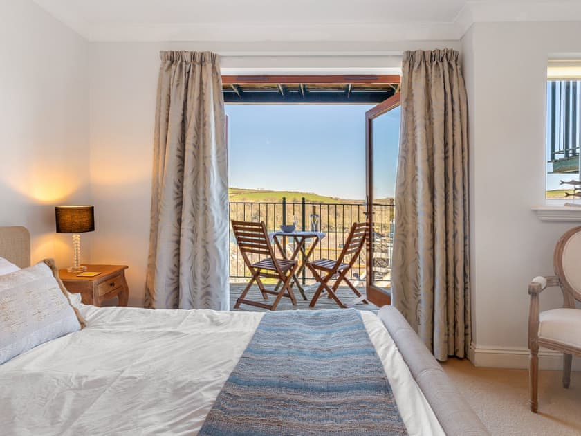 Double bedroom | Troy Court, Fowey