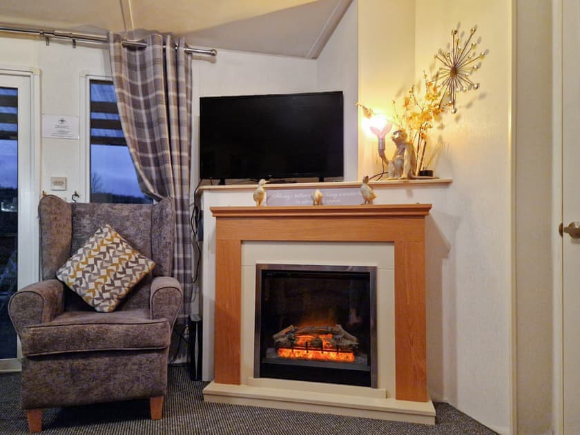 Living area | Roe Meadow 3 - K & J’s Hot Tub Retreats, Newton Stewart