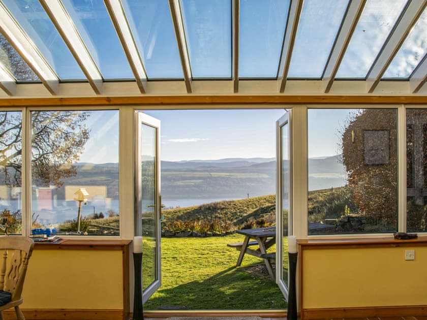View from Conservatory  | Mor Carraig., Inverness