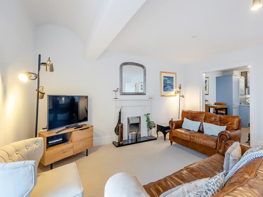 Living room/dining room | The Penthouse Westhaven, Aberdyfi