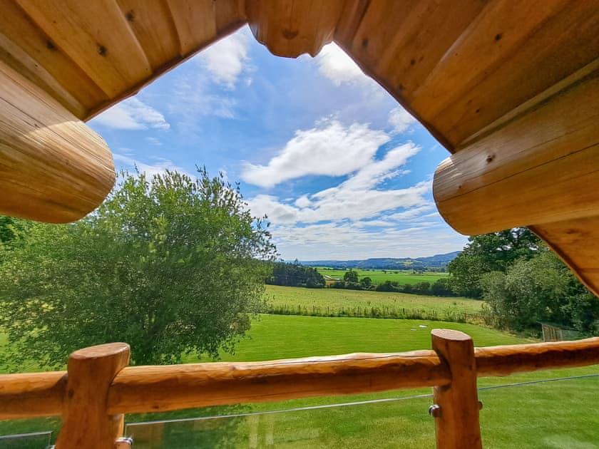 View | Hope Hideaway, Hope, near Welshpool