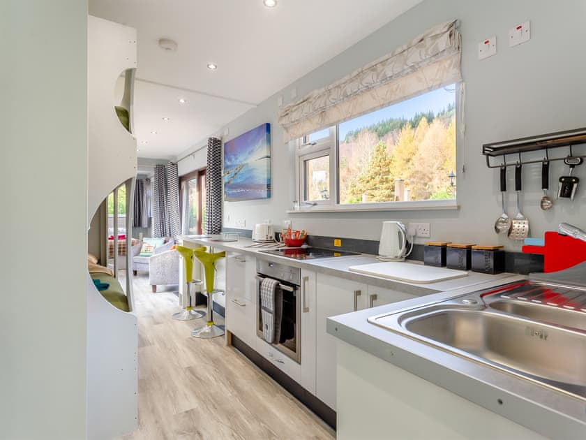 Kitchen | Burnside View - Highland Retreats, Cannich, near Beauly