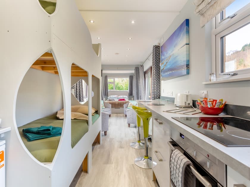 Bunk bedroom | Burnside View - Highland Retreats, Cannich, near Beauly