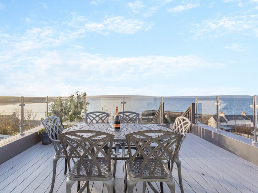 Balcony | Bayview Cottage, Portmahomack