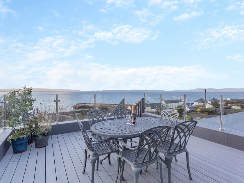Balcony | Bayview Cottage, Portmahomack