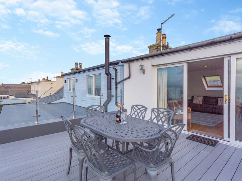 Balcony | Bayview Cottage, Portmahomack