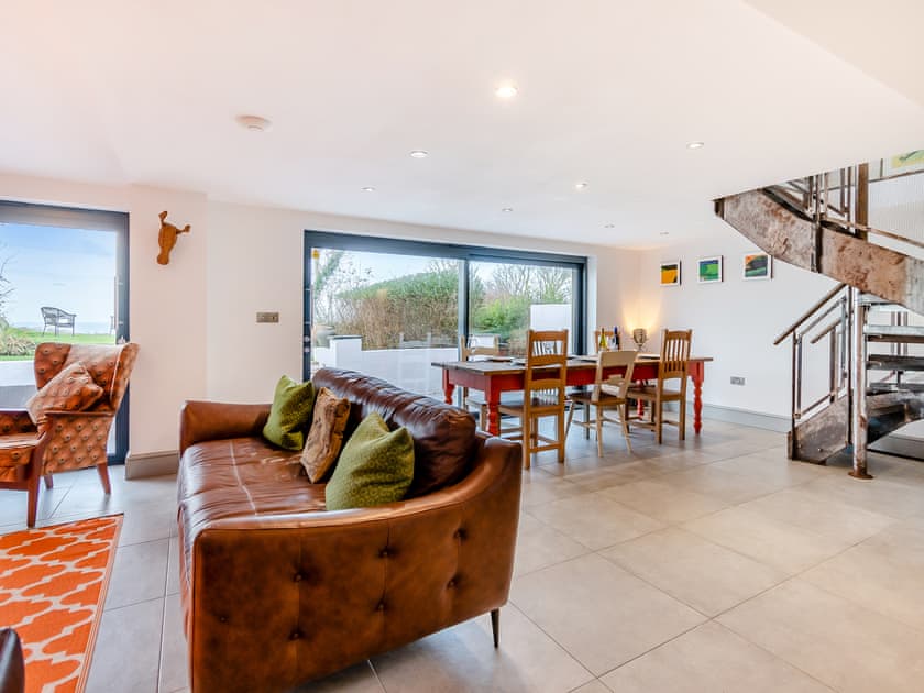 Open plan living space | Ty Eufron, St. Davids