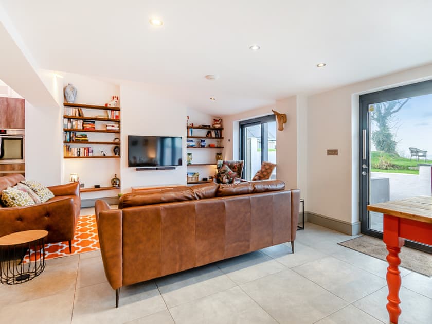 Open plan living space | Ty Eufron, St. Davids