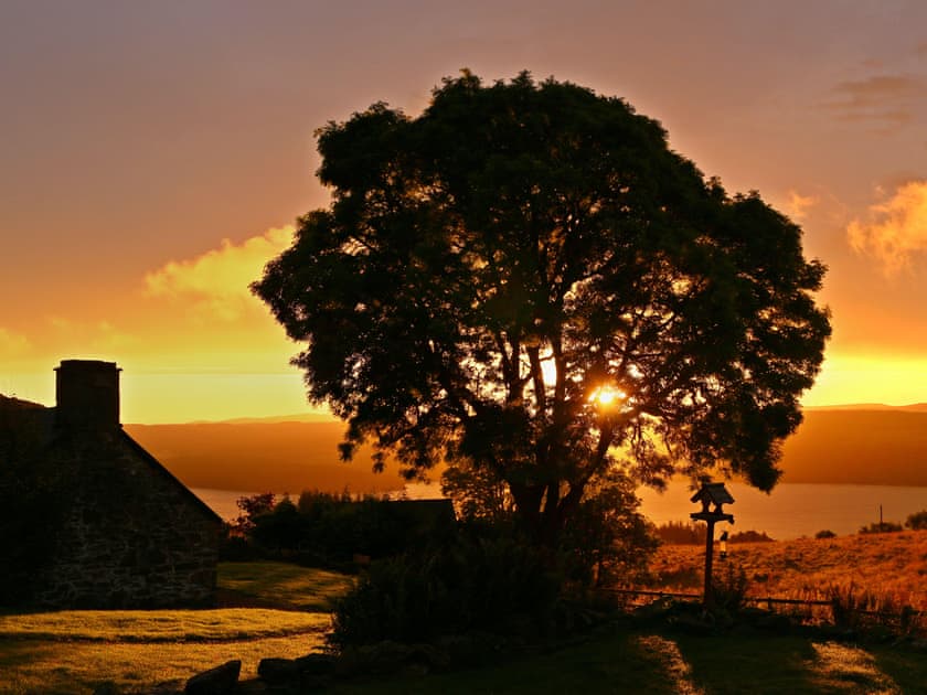 Sunrise - taken from conservatory  | Mor Carraig., Inverness