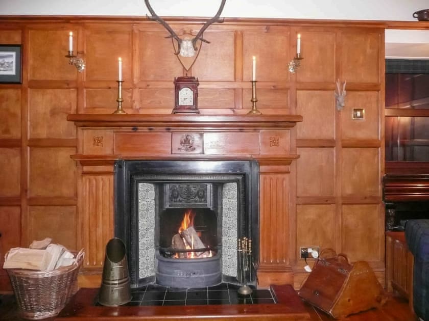 Open fire in Living Room  | Mor Carraig., Inverness
