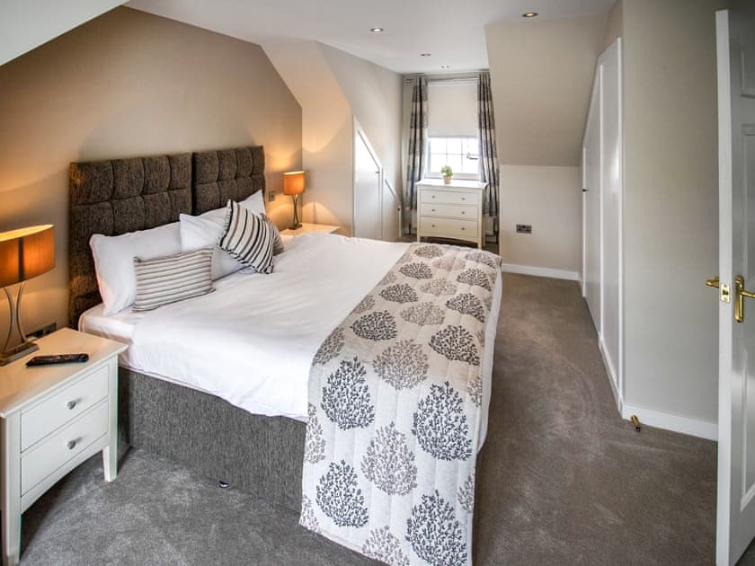 Double bedroom | The Loans Inn Cottage, Loans, near Troon