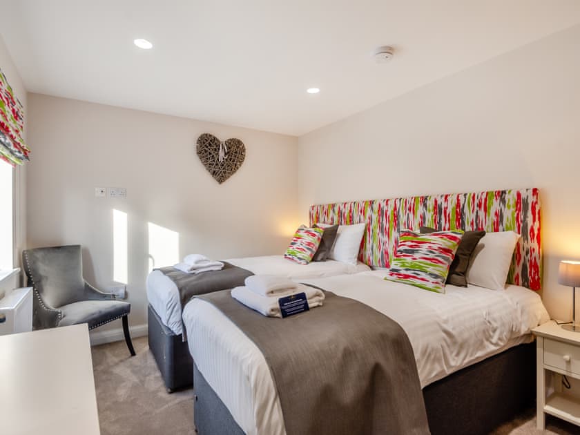Twin bedroom | The Farm House - Honies Farm Barns, East Stoke, near Newark