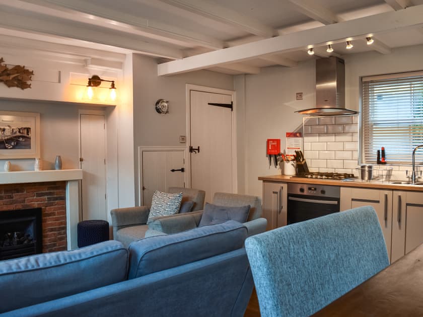 Open plan living space | Taylor’s Cottage, Whitby