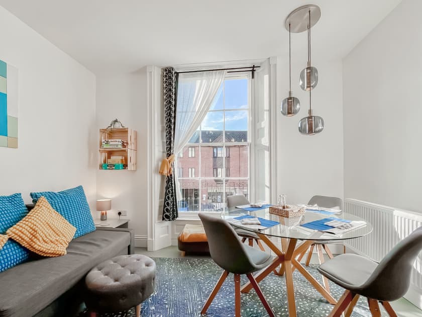Open plan living space | Apartment Two - Apartments in Gloucester Quays, Gloucester
