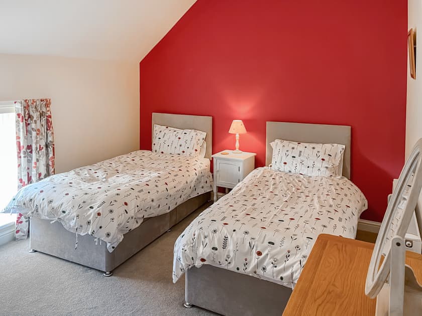 Twin bedroom | The Old Barn, Eastgate, near Stanhope