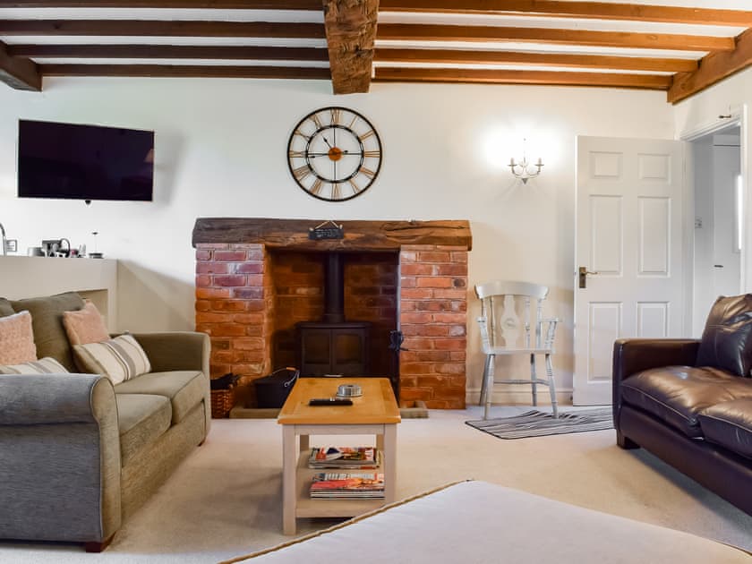 Open plan living space | Old Barn, Whittington