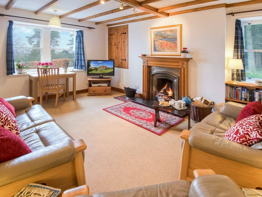 Living area | Nether Whitlaw Cottage, Selkirk