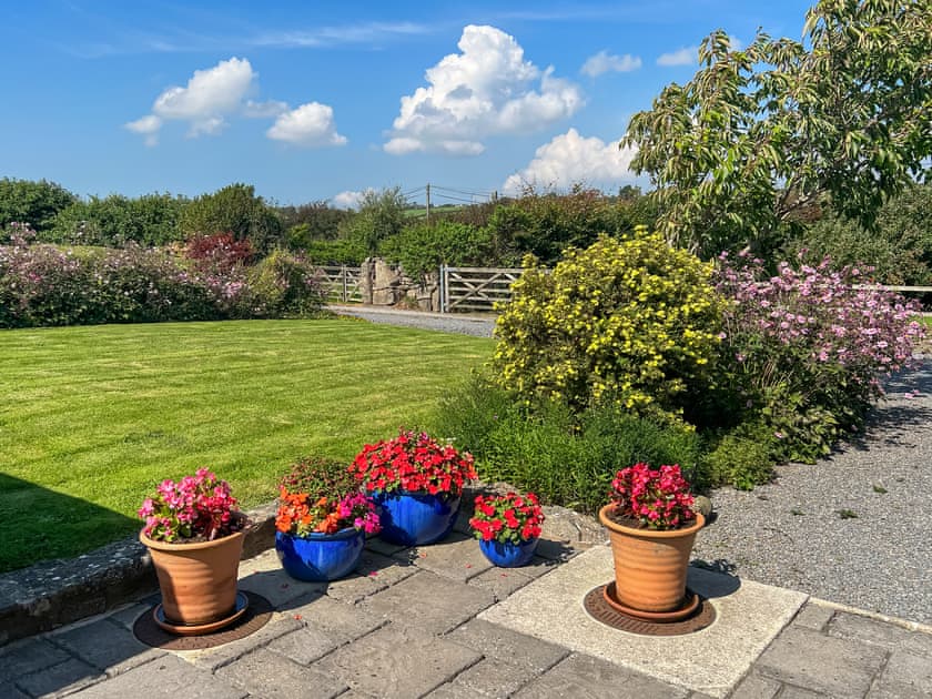 Garden | Granary Cottage - Lyserry Barns, Bosherston, near Pembroke