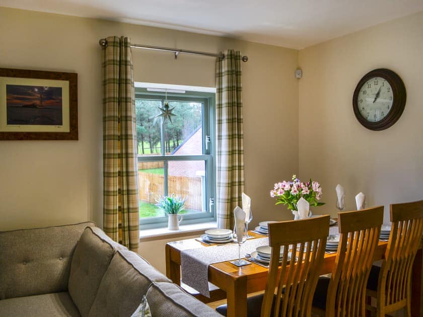 Dining Area | Clover Cottage, Burgham Park, near Felton