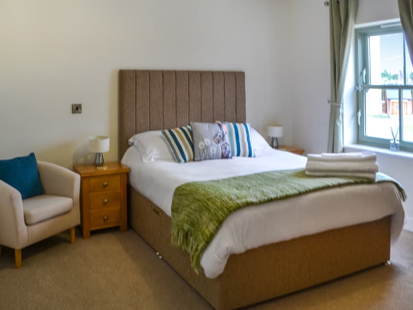 Double bedroom | Clover Cottage, Burgham Park, near Felton