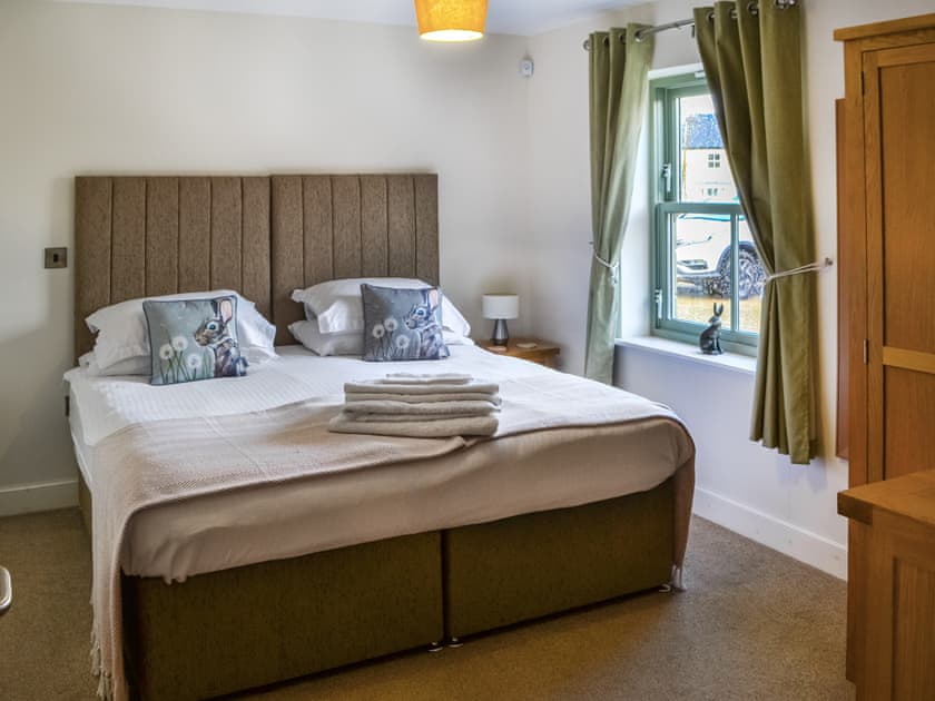 Double bedroom | Clover Cottage, Burgham Park, near Felton