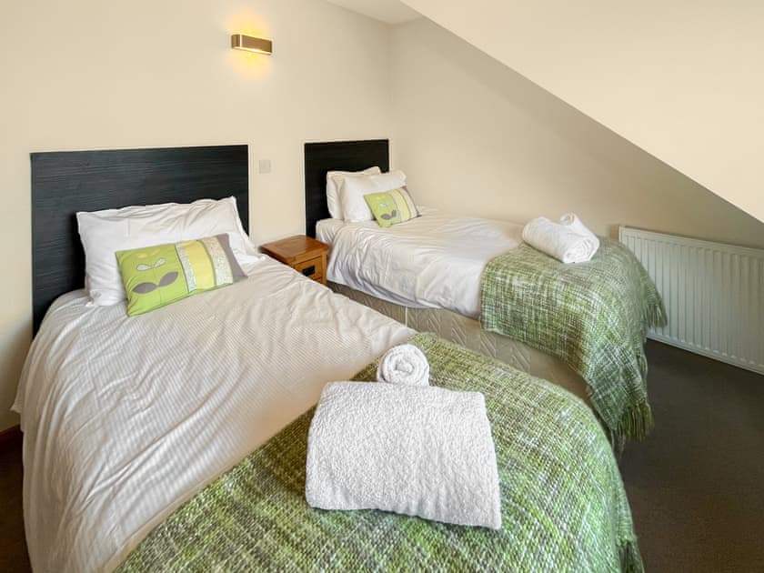 Twin bedroom | Quare Place, Southerness