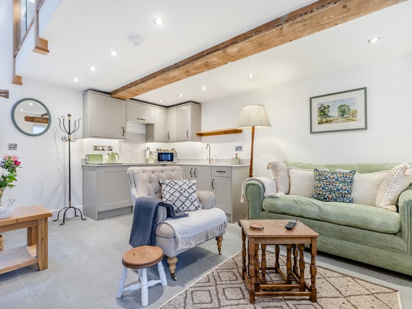 Open plan living space | Clarence Cottage - Manor Farm, Winkhill, near Leek