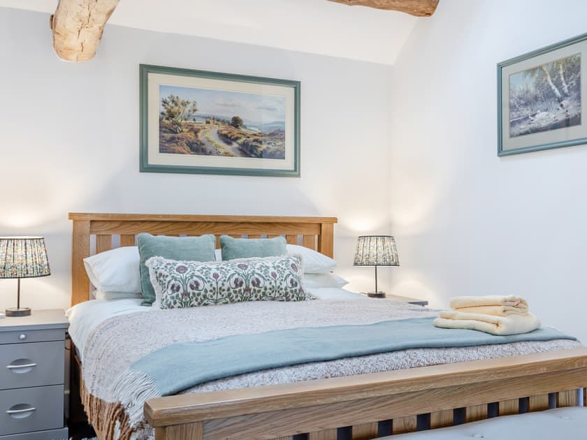 Double bedroom | Clarence Cottage - Manor Farm, Winkhill, near Leek