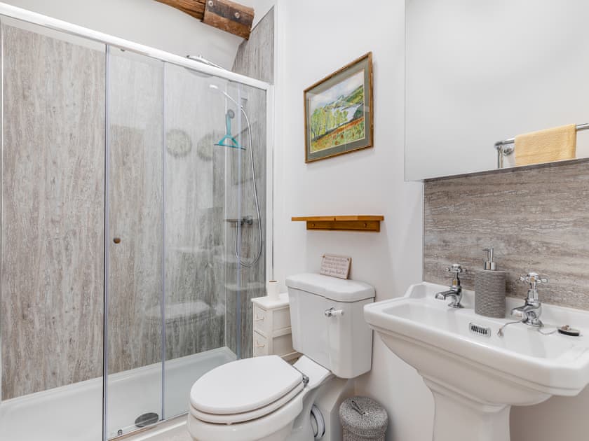 Bathroom | Clarence Cottage - Manor Farm, Winkhill, near Leek