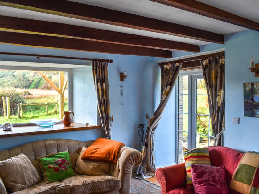 Living area | The Enchanted Wilderness  - Driftwood Cottage - The Enchanted Wilderness, Bere Alston