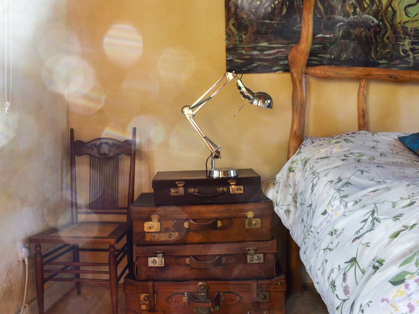 Double bedroom | The Enchanted Wilderness  - Driftwood Cottage - The Enchanted Wilderness, Bere Alston