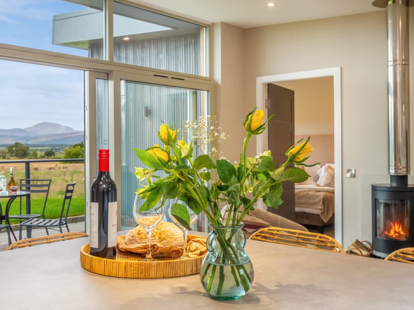 Open plan living space | The Hideaway - Rachel’s Farm, Buchlyvie