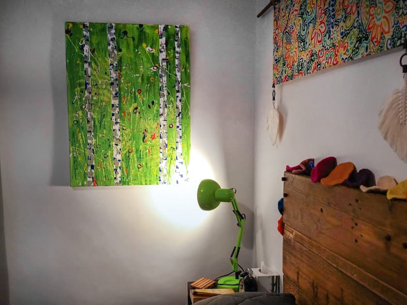 The Hiddle (Double Bedroom)  | enRoot Cottage, Ingleton