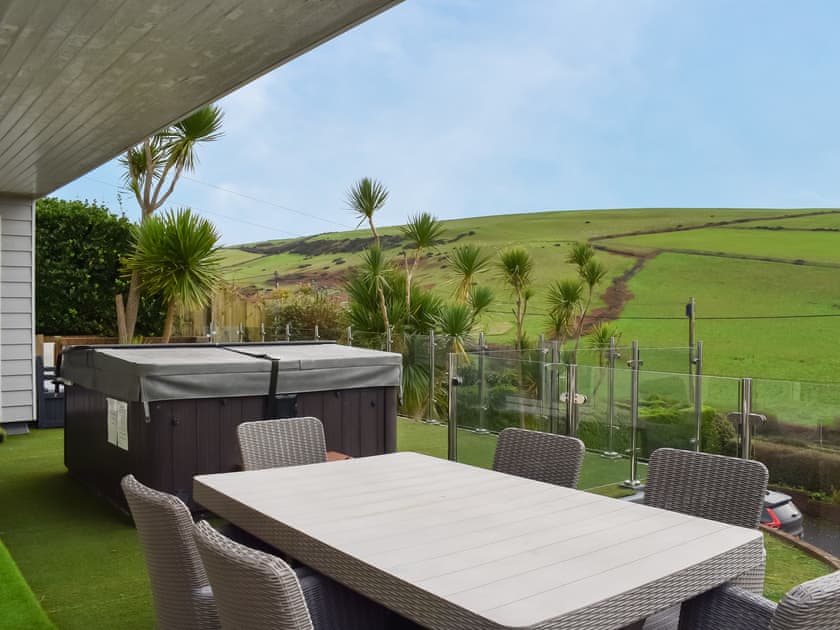 Terrace | Oceans Away - Seasons Apartments, Woolacombe