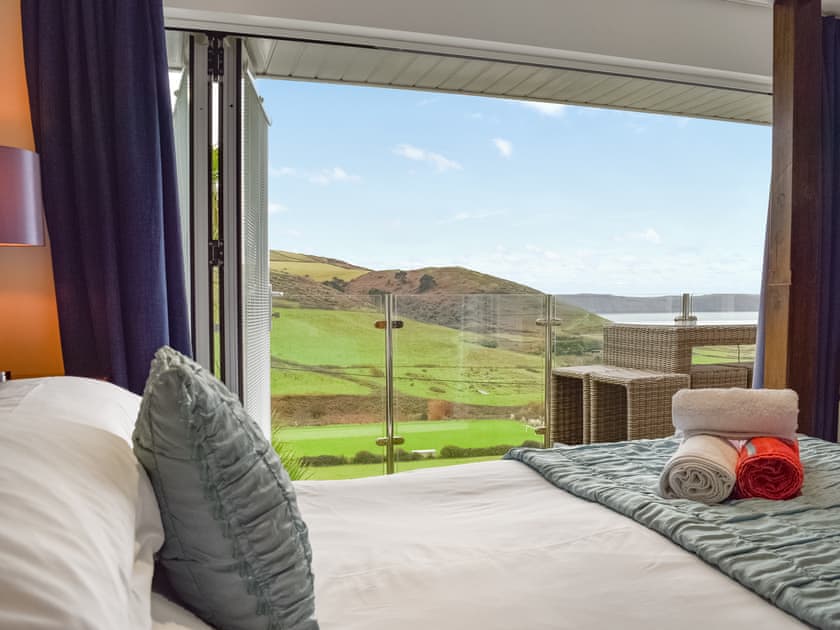 Double bedroom | Sea The Sea - Seasons Apartments, Woolacombe