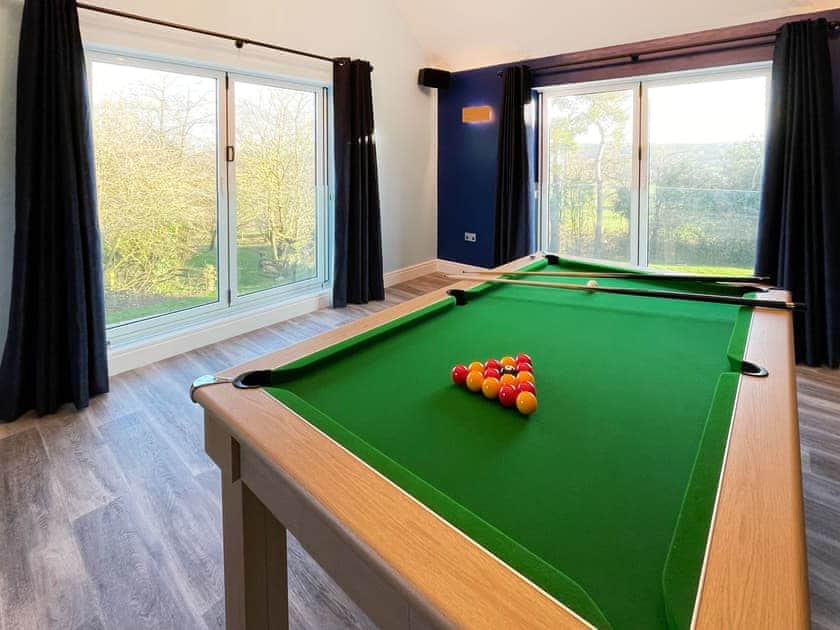 Games room | The Farmhouse, Ley Farm, Yarcombe