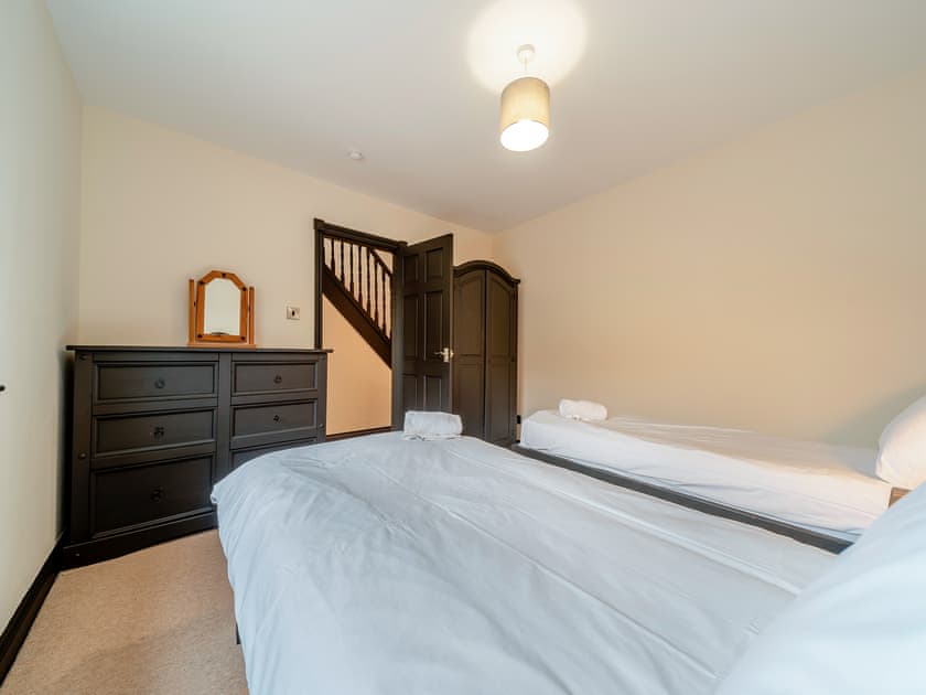 Comfy bedroom with twin beds  | 8 Military Drive - Military Drive, Portpatrick, near Stranraer