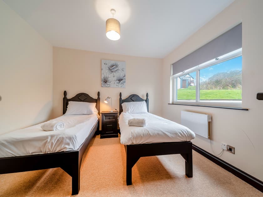 Comfy bedroom with twin beds  | 8 Military Drive - Military Drive, Portpatrick, near Stranraer