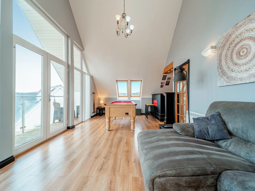 Impressive games area | 8 Military Drive - Military Drive, Portpatrick, near Stranraer