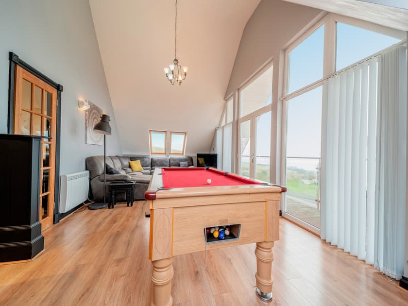 Impressive games area | 8 Military Drive - Military Drive, Portpatrick, near Stranraer