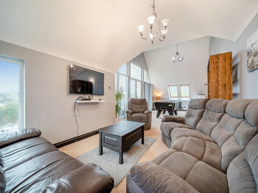 Spacious and comfortable living room |  7 Military Drive - Military Drive, Portpatrick, near Stranraer