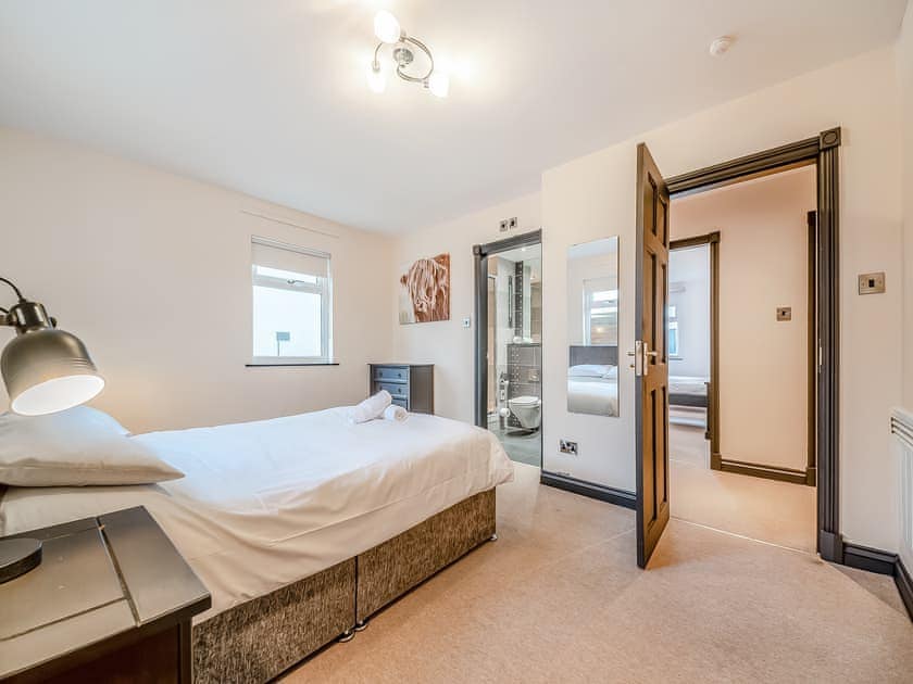 Comfy double bedroom |  7 Military Drive - Military Drive, Portpatrick, near Stranraer