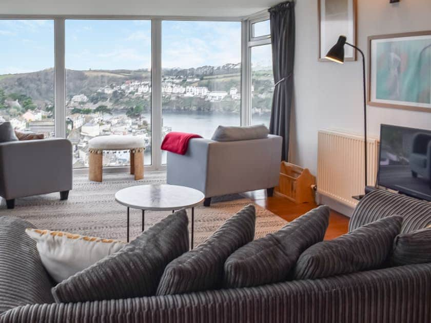 Living area | Pencarrow, Fowey