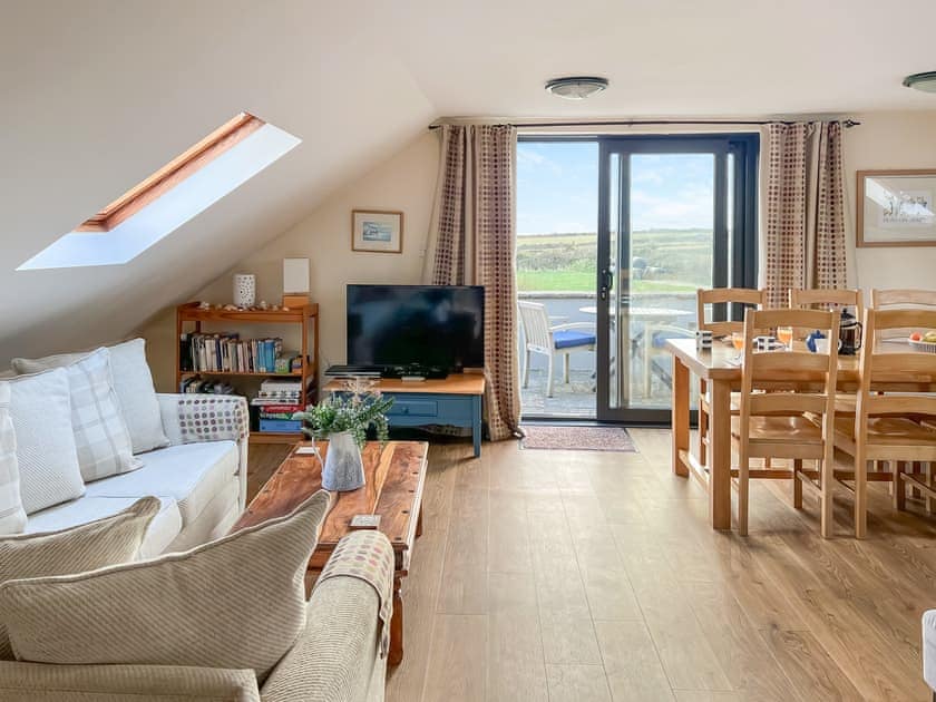 Open plan living space | Shell Cottage - Delfryn Cottages, Solva
