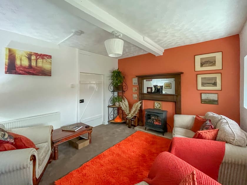 Living area | Ddwylig Isaf Farmhouse - Dwylig Isa, Rhyl and Prestatyn