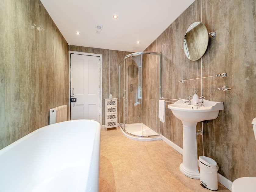 Bathroom | Airyhemming Farm - Airyhemming, Glenluce, near Stranraer