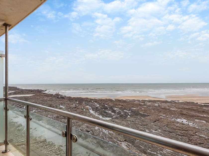 Beautiful sea views from the balcony | Apartment 50, Westward Ho!