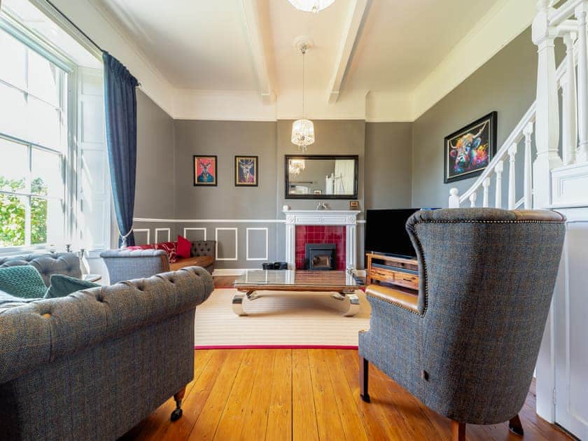 Living area | Mossknowe Escape, Annan